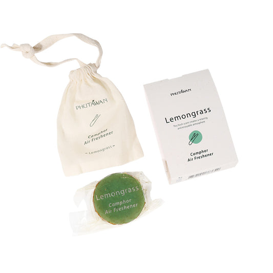 Siam Serenity Premium Thai Aromatherapy Sachets 3-Pack 天然精油香氛袋（香茅、尤加利、茉莉）