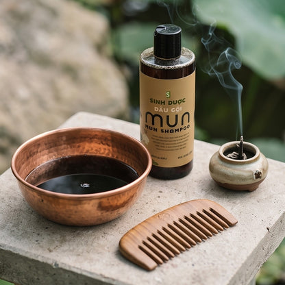 Sinh Duoc MUN Herbal Shampoo天然草本洗髮露