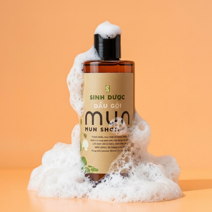 Sinh Duoc MUN Herbal Shampoo天然草本洗髮露