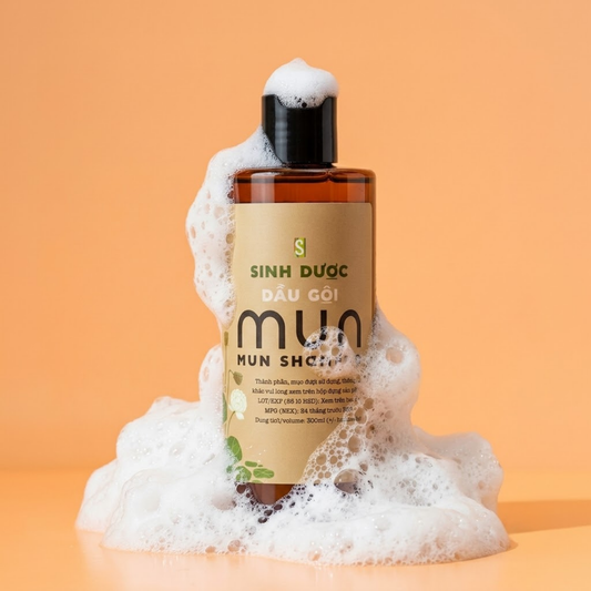 Sinh Duoc MUN Herbal Shampoo天然草本洗髮露